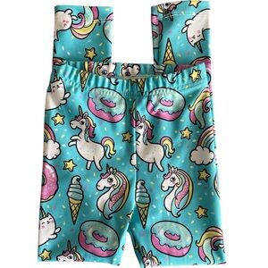 Unicorn Print Kids Leggings